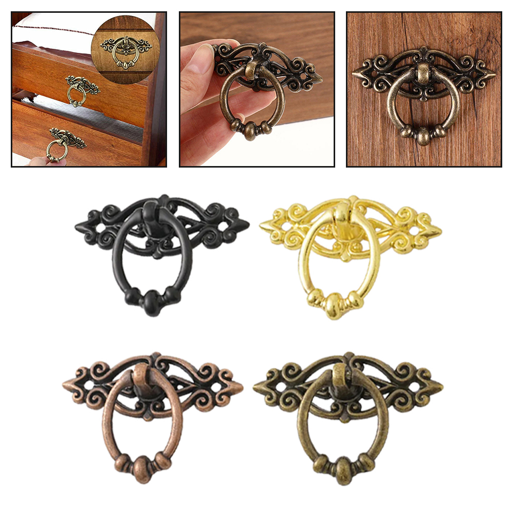 Furniture Hardware Manufacturer - 5PCS Zinc Alloy Retro Handle Cabinet