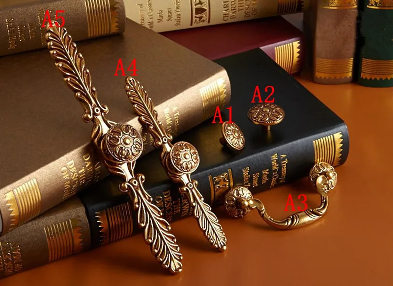 Shabby Chic Dresser Pulls Hand - Furniture Hardware Drop Pulls recension och pris