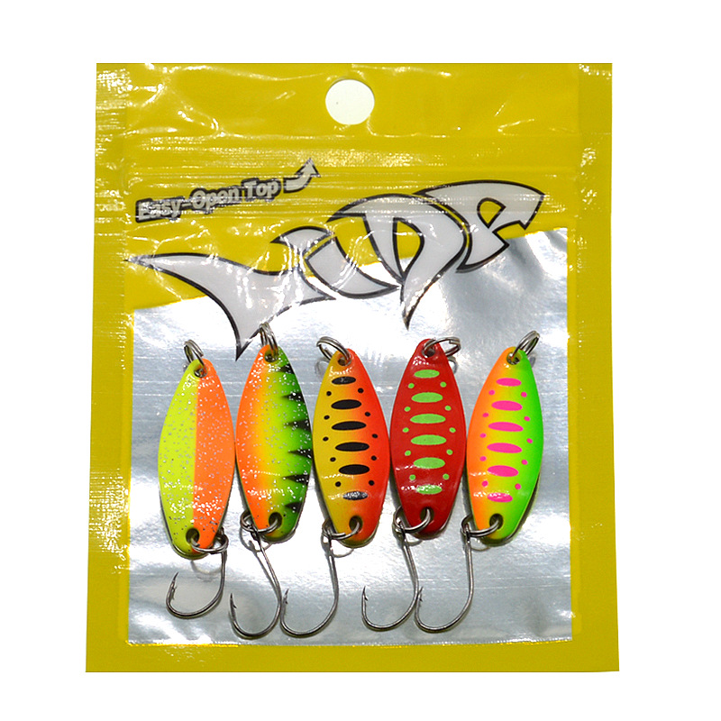 3.5g Spoon Lure Fishing 5 Piec - Furniture Hardware Jig recension och pris