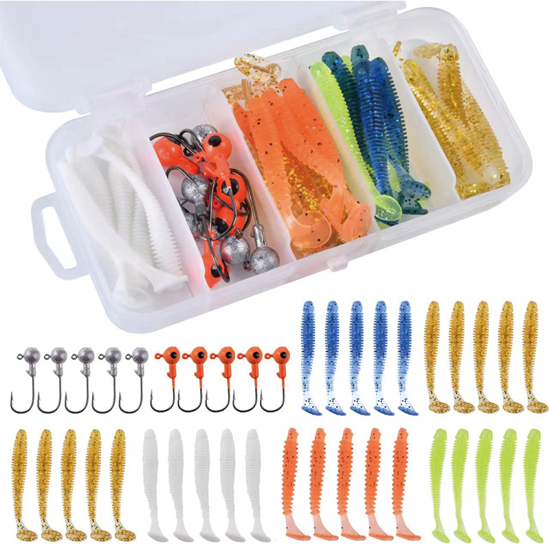 40pcs/lot Soft Lure Kit Soft F - Furniture Hardware Jig recension och pris