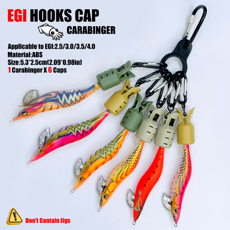 Squid Jig Hook Caps and Carabi - Furniture Hardware Jig recension och pris