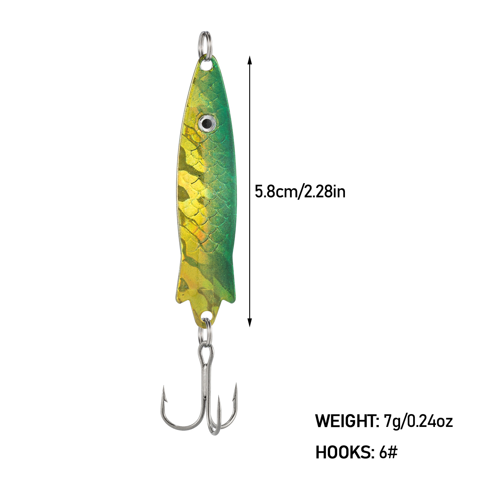 7g Toby Spoons Metal Jig Fishi - Furniture Hardware Jig recension och pris