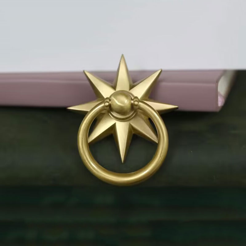 Solid Brass Drop Rings Cabinet - Furniture Hardware Drop Pulls recension och pris
