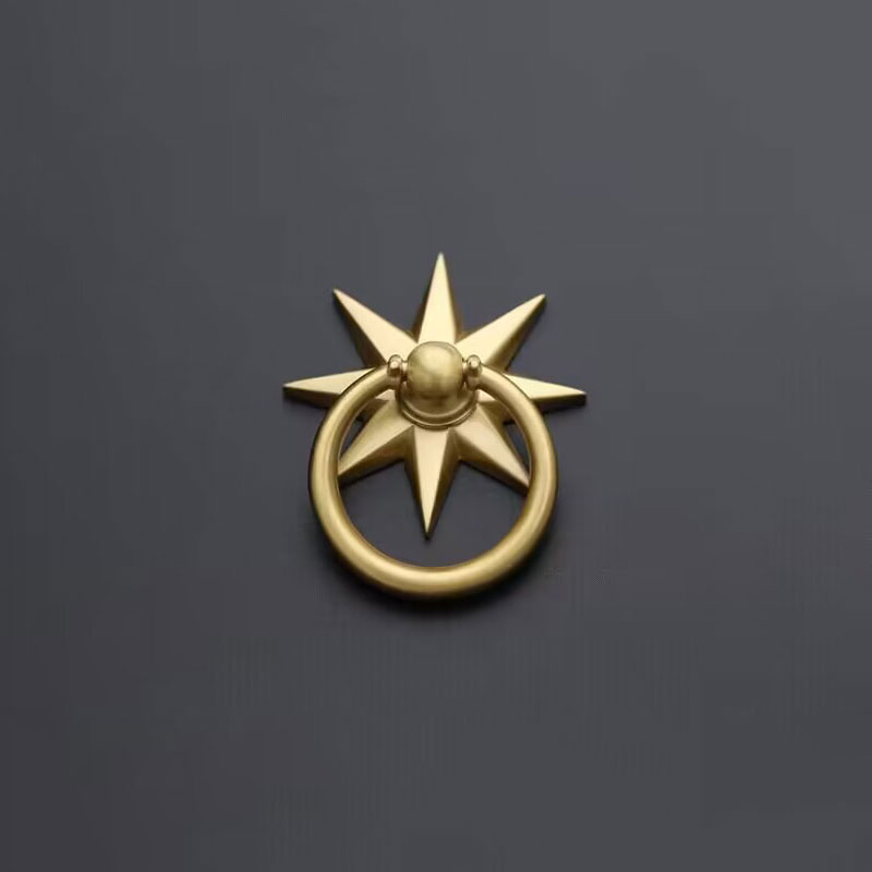 Solid Brass Drop Rings Cabinet - Furniture Hardware Drop Pulls recension och pris