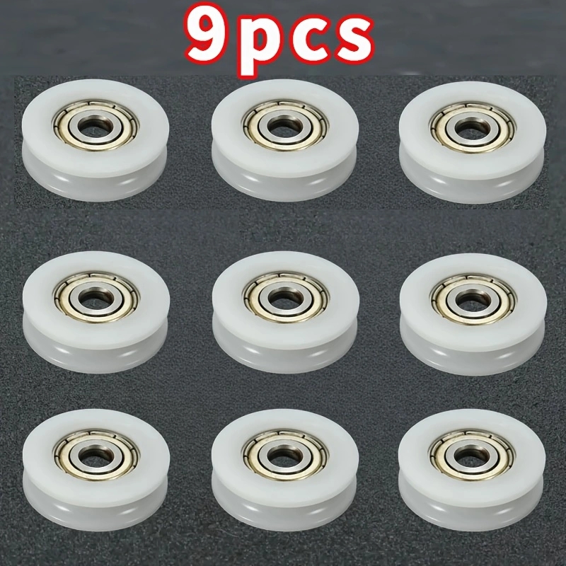 9Pcs U‑Groove Nylon Bearing Ro - Furniture Hardware Lowes recension och pris