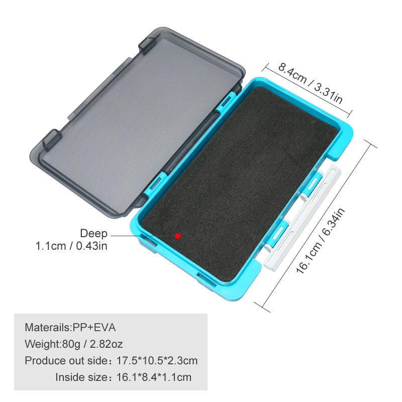New Plastic Fishing Box Portab - Furniture Hardware Jig recension och pris
