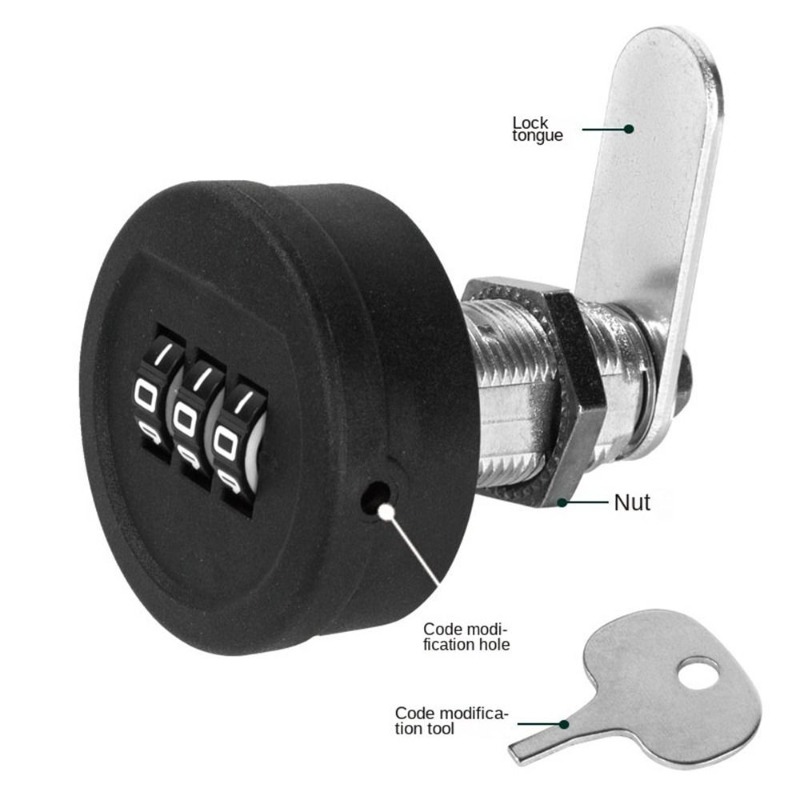 Drawer Password Lock 20/30mm T - Furniture Hardware Manufacturer recension och pris
