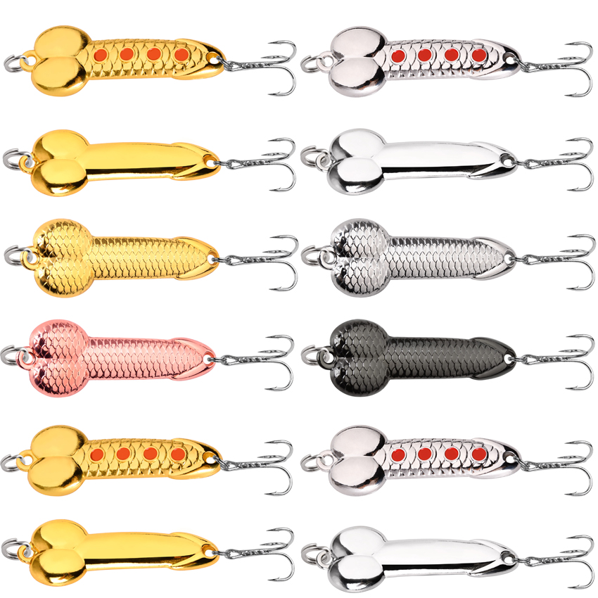 12Pcs Spoon Fishing Lures Set  - Furniture Hardware Jig recension och pris